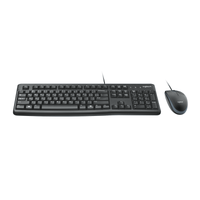 Combo USB Logitech MK120 Teclado y Mouse Negro - vista 2
