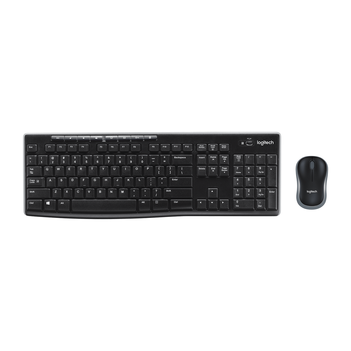 Combo Inalámbrico Logitech MK270 Teclado y Mouse - vista 1