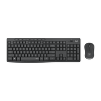 Combo Inalámbrico Silencioso Logitech MK295 Negro - vista 1