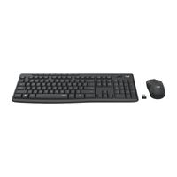 Combo Inalámbrico Silencioso Logitech MK295 Negro - vista 2
