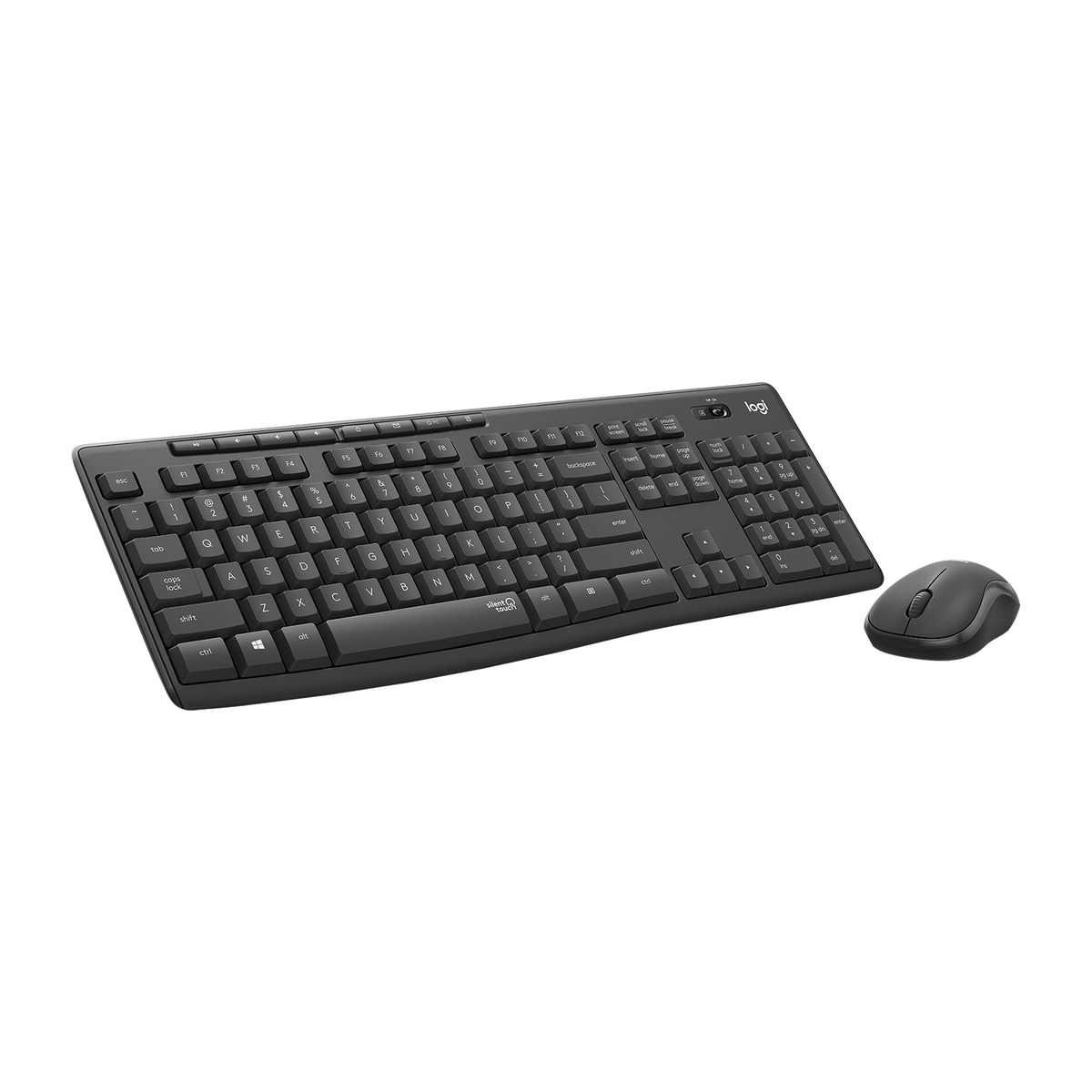 Combo Inalámbrico Silencioso Logitech MK295 Negro - vista 3