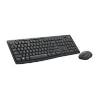Combo Inalámbrico Silencioso Logitech MK295 Negro - vista 3