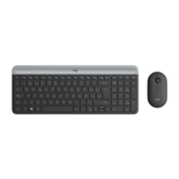 Combo Inalámbrico Slim Logitech MK470 Grafito - vista 1