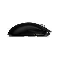 Mouse Logitech G PRO X SUPERLIGHT 2 negro, perfil lateral izquierdo