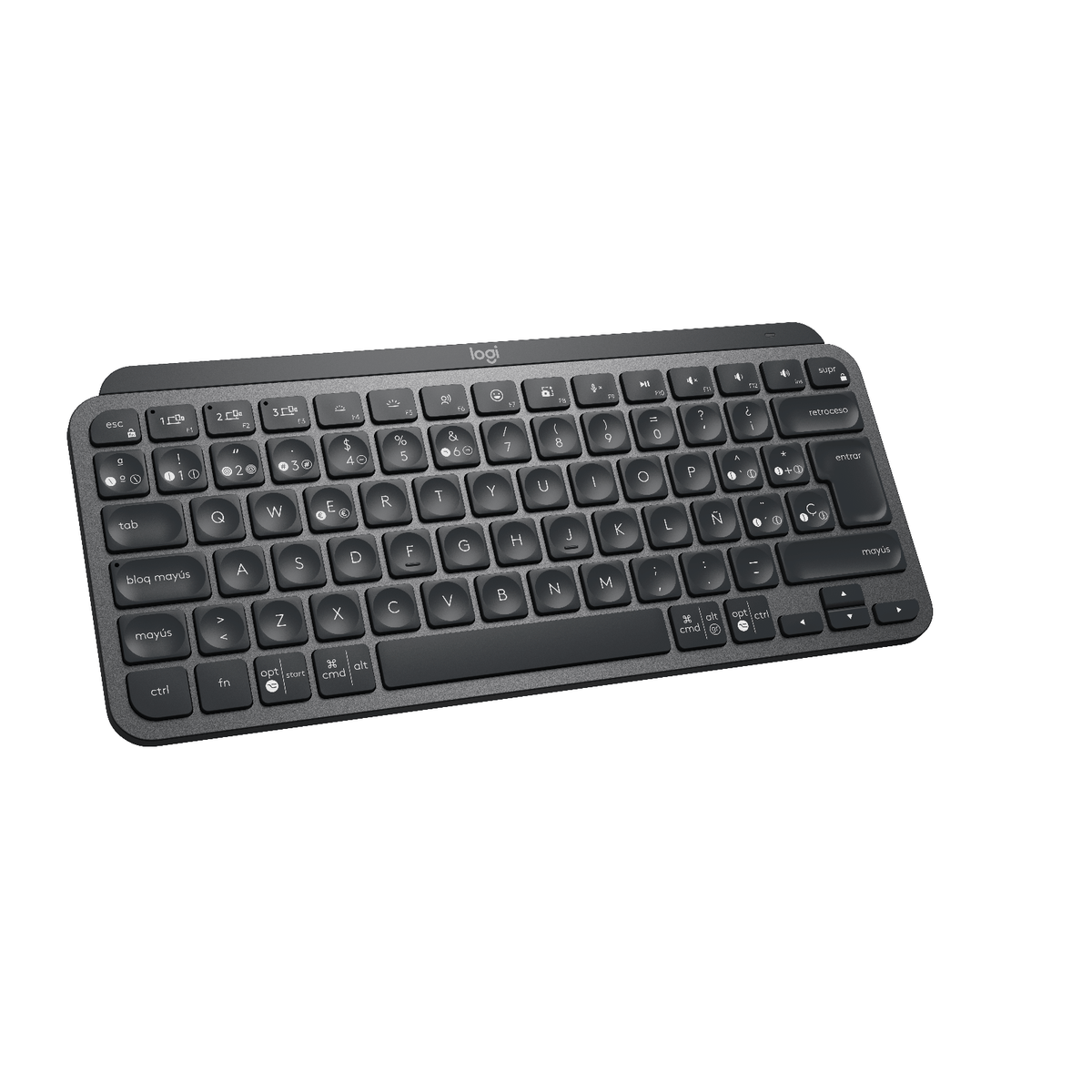 Teclado Inalámbrico Logitech MX Keys Mini Grafito Español - vista 2