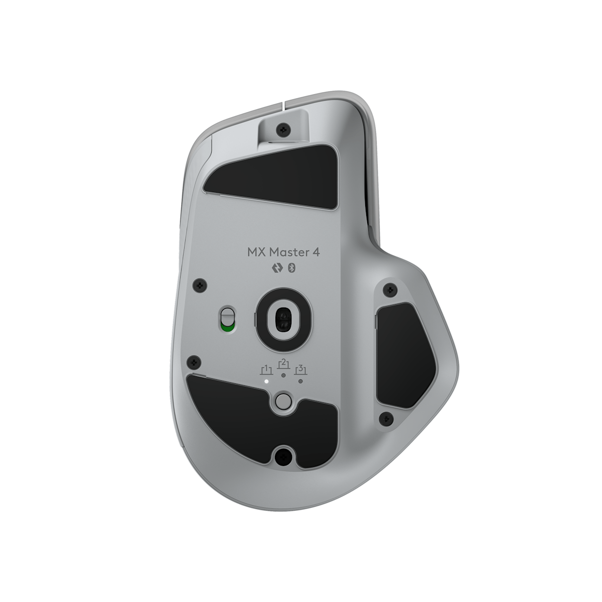 Mouse Inalámbrico Logitech MX Master 4 - Gris Claro - vista 6