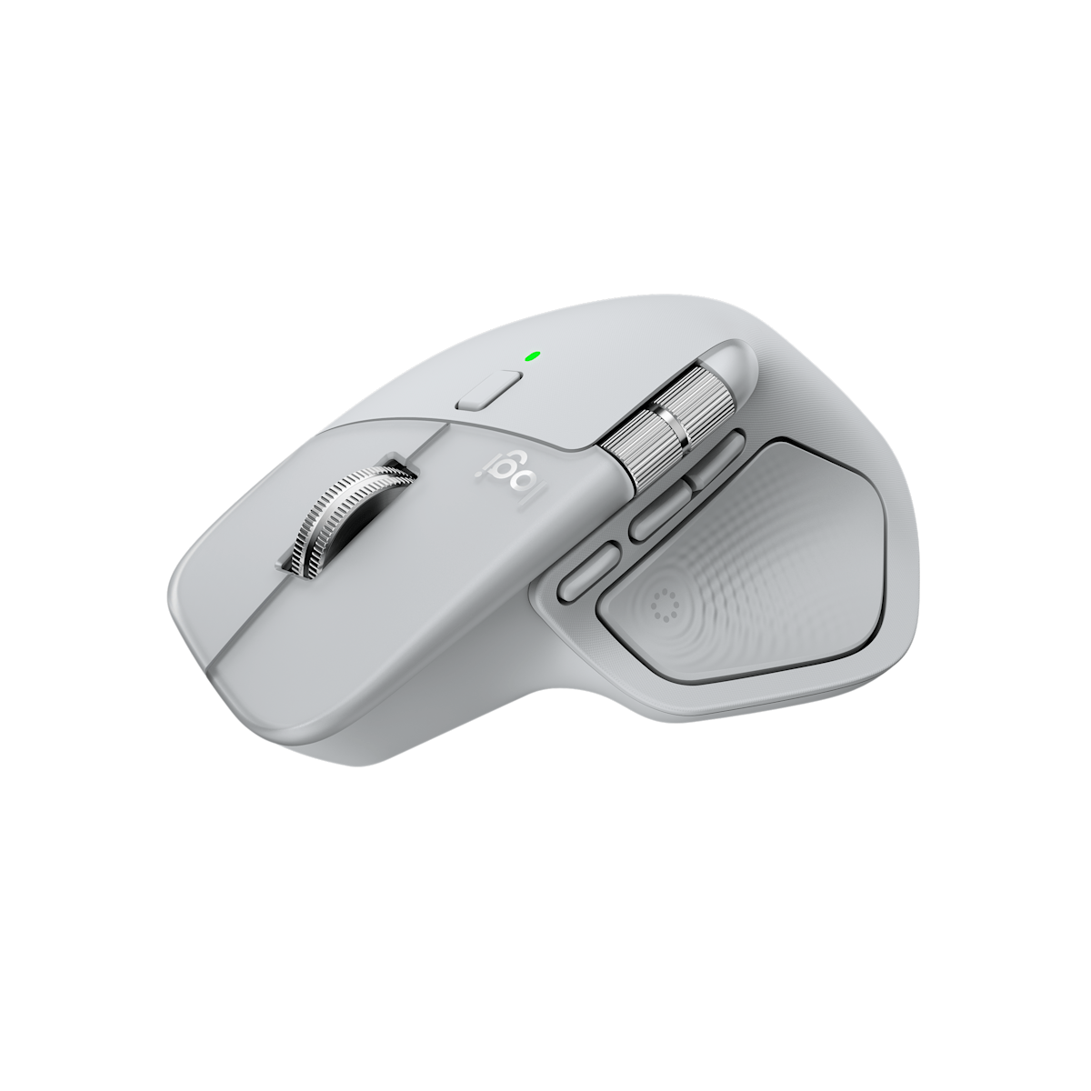 Mouse Inalámbrico Logitech MX Master 4 - Gris Claro - vista 4
