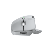 Mouse Inalámbrico Logitech MX Master 4 - Gris Claro - vista 3