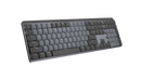 Teclado Logitech MX Mechanical grafito US, vista diagonal oficial de alta resolución