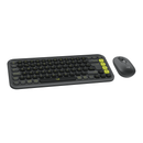 Combo Bluetooth Logitech POP Icon Grafito y Verde - vista 2