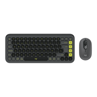 Combo Bluetooth Logitech POP Icon Grafito y Verde - vista 1