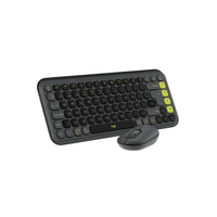 Combo Bluetooth Logitech POP Icon Grafito y Verde - vista 3