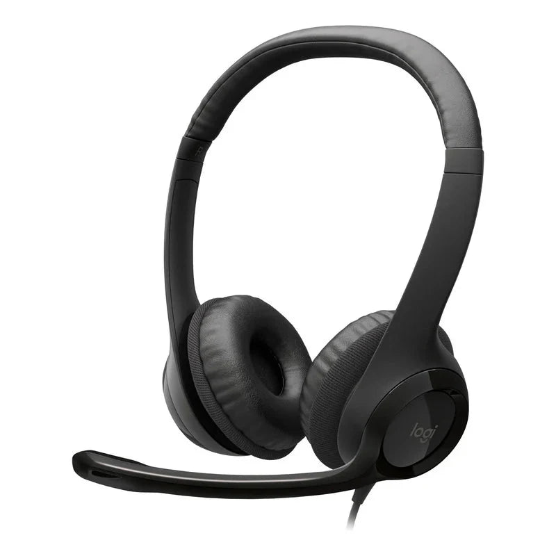 Auriculares con micrófono USB Logitech H390 negros